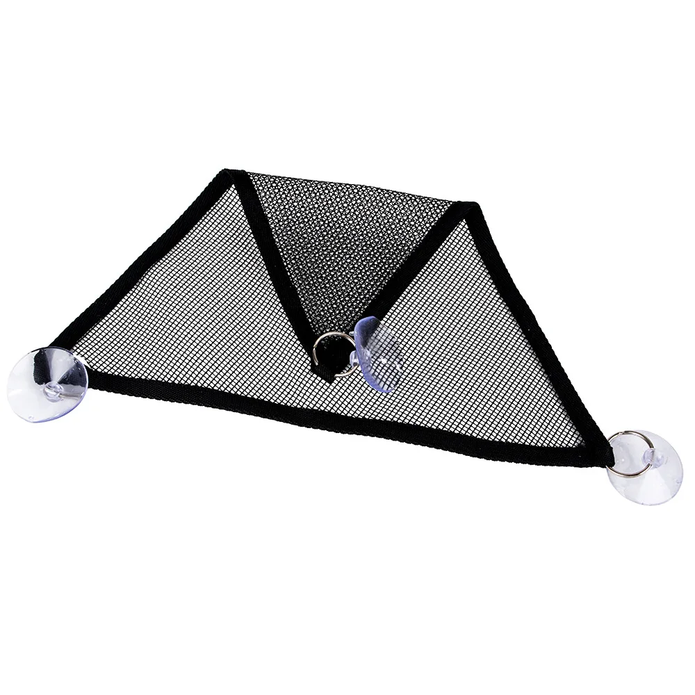 2PICPocket Small Crawling Pet Hammock Grid Suspension Swing for Chameleon Lizard Nest Bed with Sucking Disc Crawling Pet Toys (7)