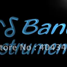 LB236-Band Музыкальные инструменты Рок н ролл свет Знак Домашний Декор ремесла