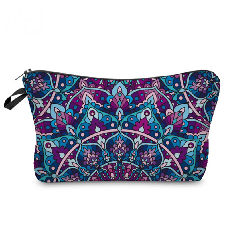 

Mandala Flower Mini Wallet Fashion Prints Women Purse Holder Small Zipper Coin Purse Female Money Bags