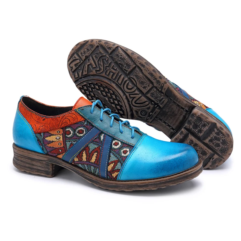 SONDR chaussures femmes nouveau/2019 г. туфли лодочки женская обувь на шнуровке синий каблук zapatos
