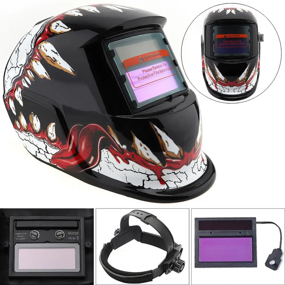 New Auto Darkening Welding Helmet Welding Welder Mask Lenses Solar