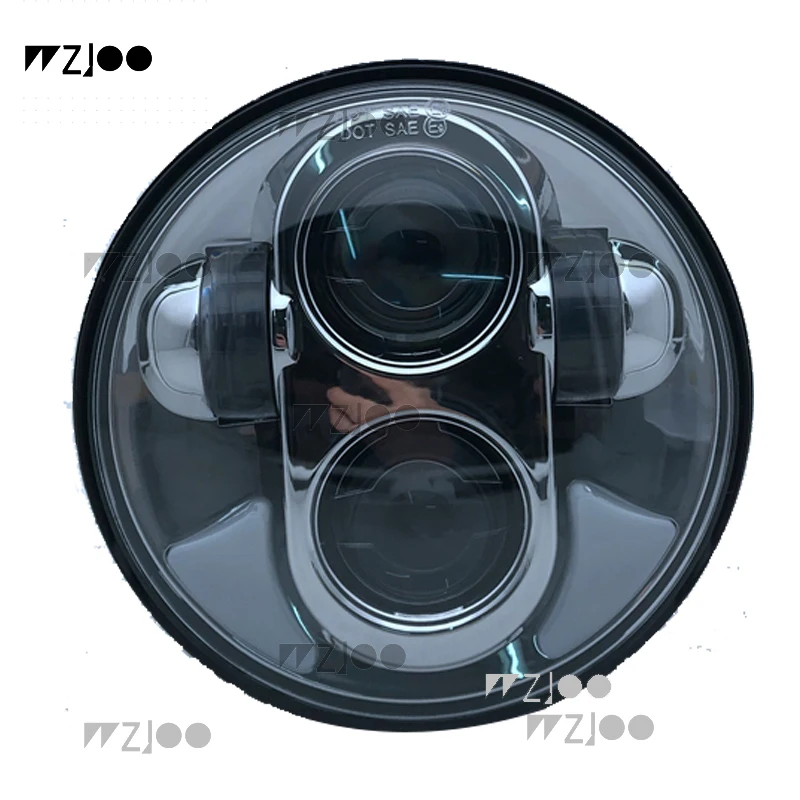Светодиодная круглая мотоциклетная фара WZJOO 5 75 дюйма для Wide Glide XL1200X FXDX семьдесят