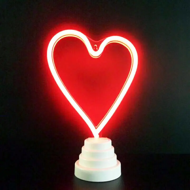 

2018 new Led Flamingo table Neon light Sign For Home Decoration with DC 5v power