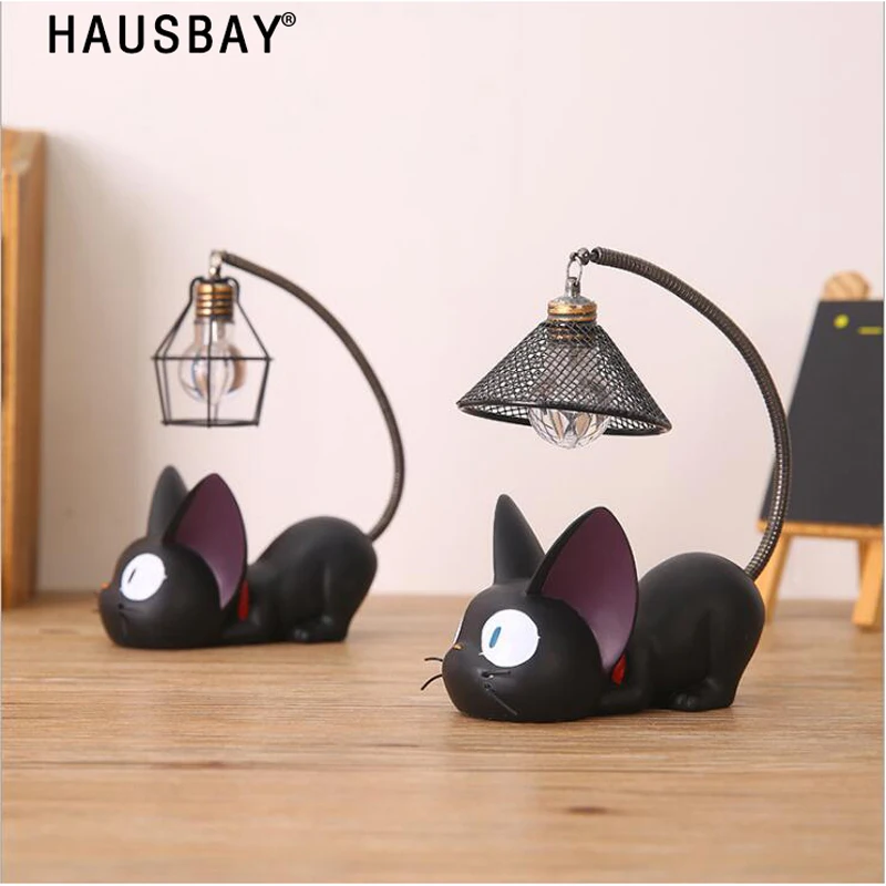 Resin Cat Home Decoration Accessorie Miniature Cute Cat Night Light Resin Cat Home Decoration Accessorie Miniature Cute Cat Night Light