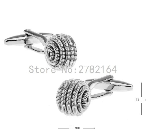 

Circular twist patterned cufflinks French shirts cufflinks sleeve nail factory direct sale free shipping