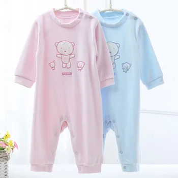 

Baby bodysuit clothes children clothing overalls baby boys clothes and girl clothes high neck 100% cotton long sleeves clothes