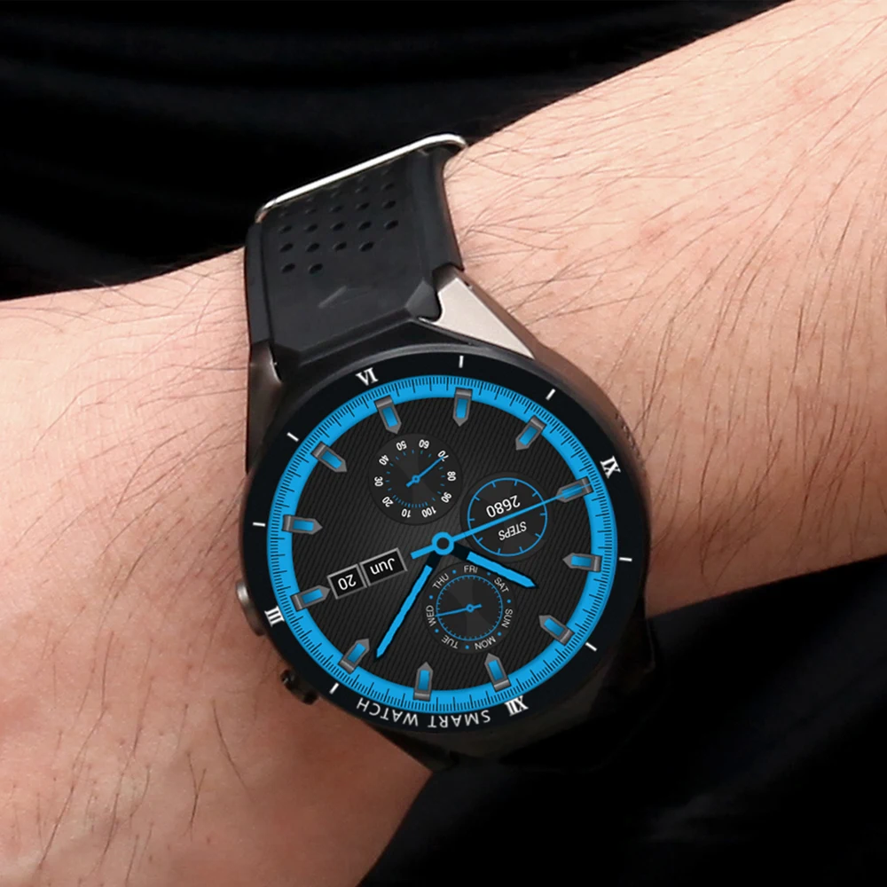 Kaimorui Smart Watch KW88 Pro Android 7.0 Bluetooth Smartwatch MTK6580 3G with SIM Card GPS WiFi 1GB+16GB Android Watch Smart Kaimorui Smart Watch KW88 Pro Android 7.0 Bluetooth Smartwatch MTK6580 3G with SIM Card GPS WiFi 1GB+16GB Android Watch Smart