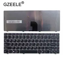 GZEELE новая клавиатура для ноутбука США для lenovo Z360 Z360A Z360G Z360P G360 G360A коричневый с Рамочная клавиатура