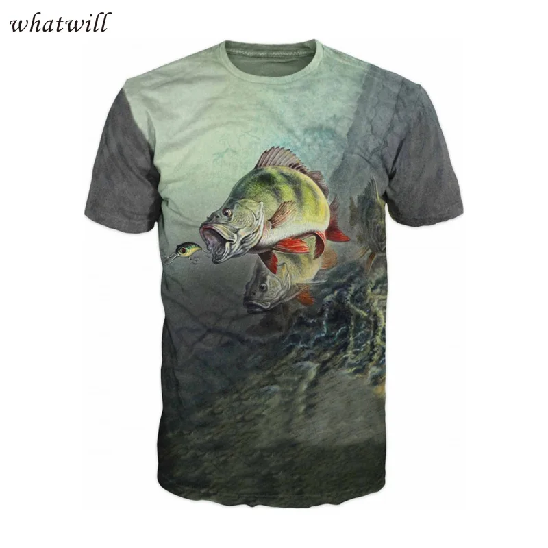 Camisetas con estampado 3d para hombre moda casual ropa hip hop camiseta homme estilo pez Camisolas talla asiática dropshipping Camisetas con estampado 3d para hombre moda casual ropa hip hop camiseta homme estilo pez Camisolas talla asiática dropshipping
