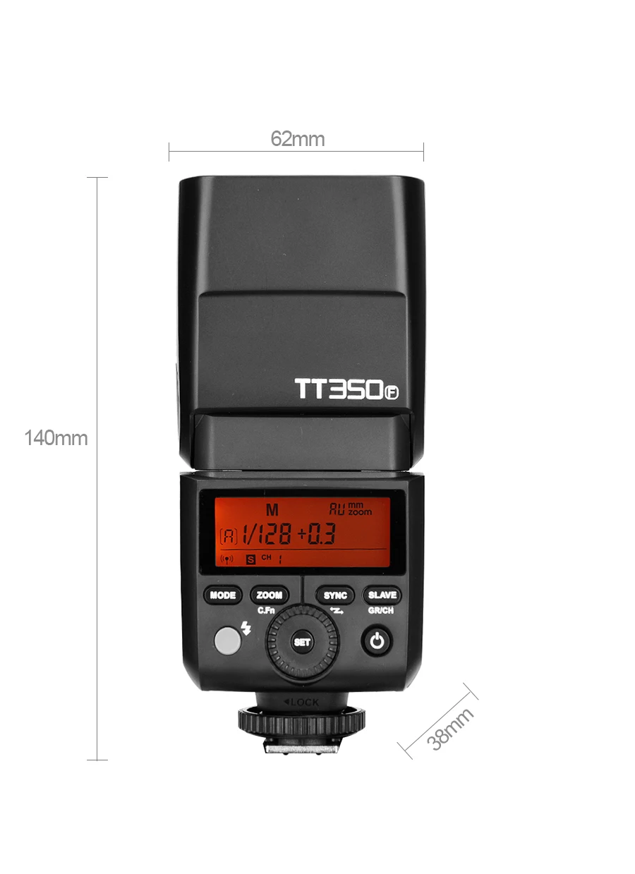 Вспышка для камеры Godox TT350C/N/S/F/O/P Speedlite TTL HSS GN36 + XPro триггер Canon Nikon Sony Fuji Olympus Panasonic