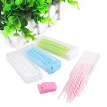 100 шт одноголовая зубная нить межзубный ершик палочка для чистки зубов для ухода за зубами зубные зубы