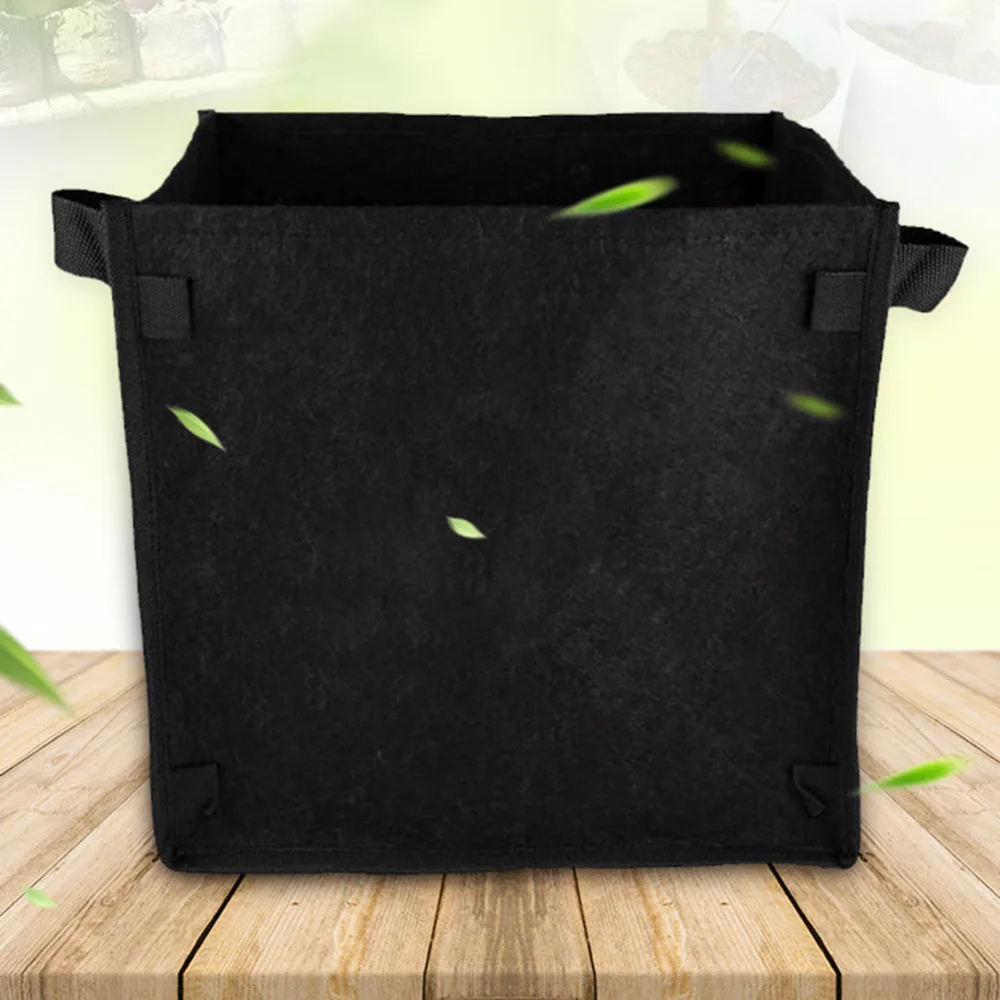 Vegetable Flower Aeration Planting Growing Bag Non-woven Fabrics 3,5,7,10,15 Gallon Garden Plant Pots Grow Bags Containers Vegetable Flower Aeration Planting Growing Bag Non-woven Fabrics 3,5,7,10,15 Gallon Garden Plant Pots Grow Bags Containers