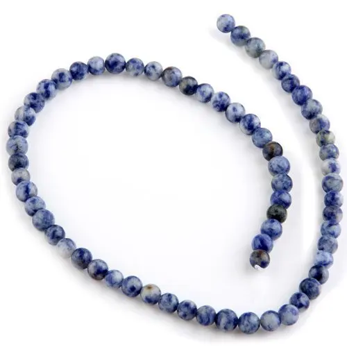

Blue Lapis lazuli Round Gem Beads Gemstone 6mm Strand