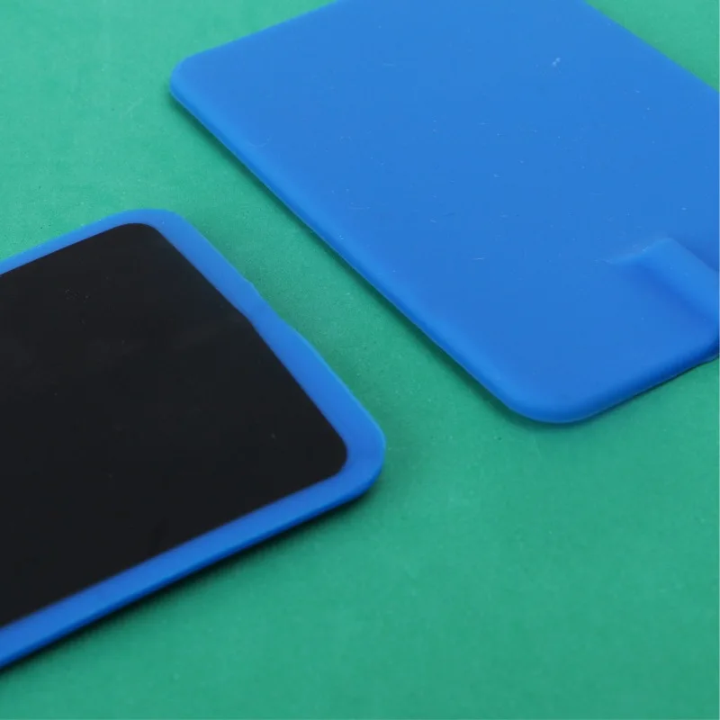 

12pcs blue Reusable Rectangular electrode pads Non Gelled Carbon Rubber Electrodes for EMS & Tens Microcurrent with 2.0 7*11cm