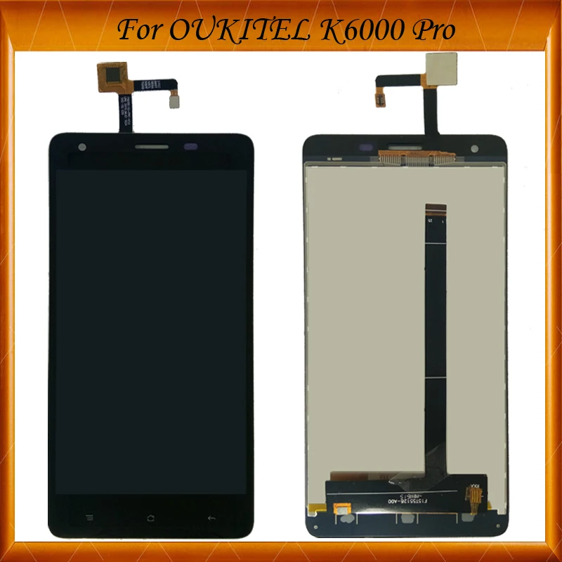 1 шт. для Oukitel K6000 Pro ЖК-дисплей + сенсорный экран дигитайзер сенсор сборка Замена