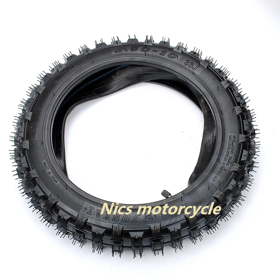

Motorcycle 2.50-10 Inside outside Tube CRF50 XR50 PW50 Rear Tire Wheel Monkey Dirt Pit Bike CRF KXF YZF WR 250 450