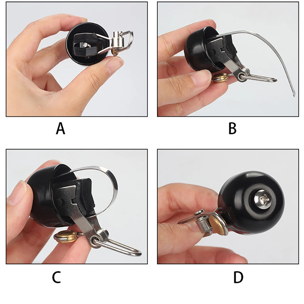 Велосипедный звонок MTB дорожный горный велосипедные звонки медный материал складной руль кольцо Предупреждение Сигнализация Аксессуары для духовых инструментов Велоспорт