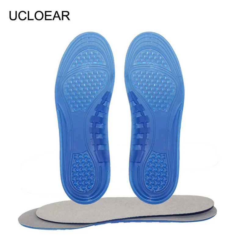 Sports Silicone Gel Insoles Foot Massage Running Insole Comfortable