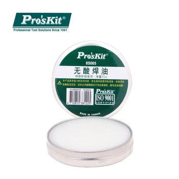 

Pro'sKit 8S005 50g Soldering Paste Acid-free Soldering Oil Solder Paste Flux for Welding and Desoldering Soldering Tool Parts