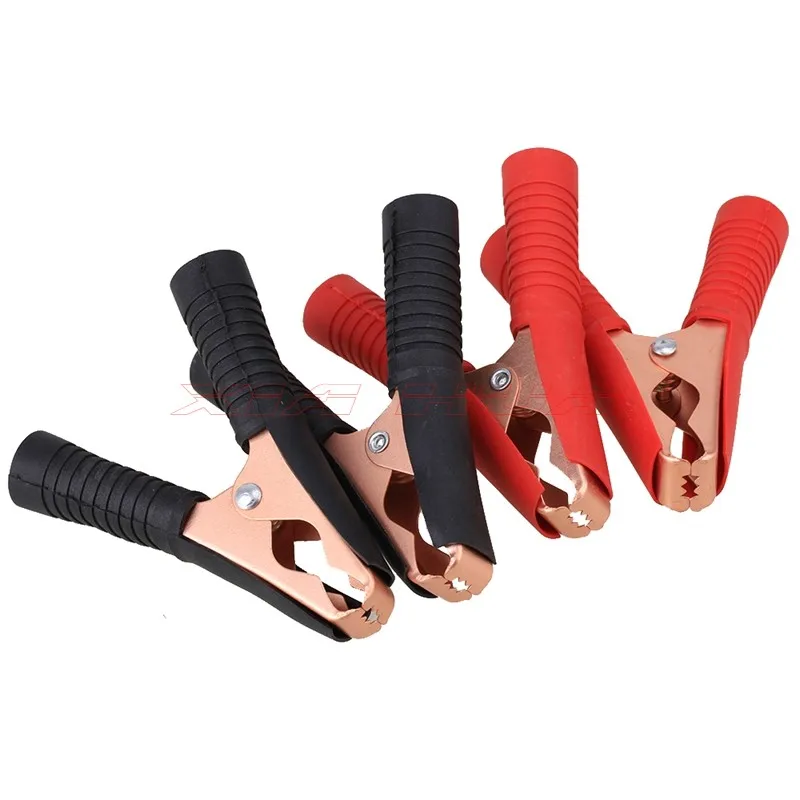 2 Pair 100A Closed alligator clip Battery Alligator Test Clip Car
