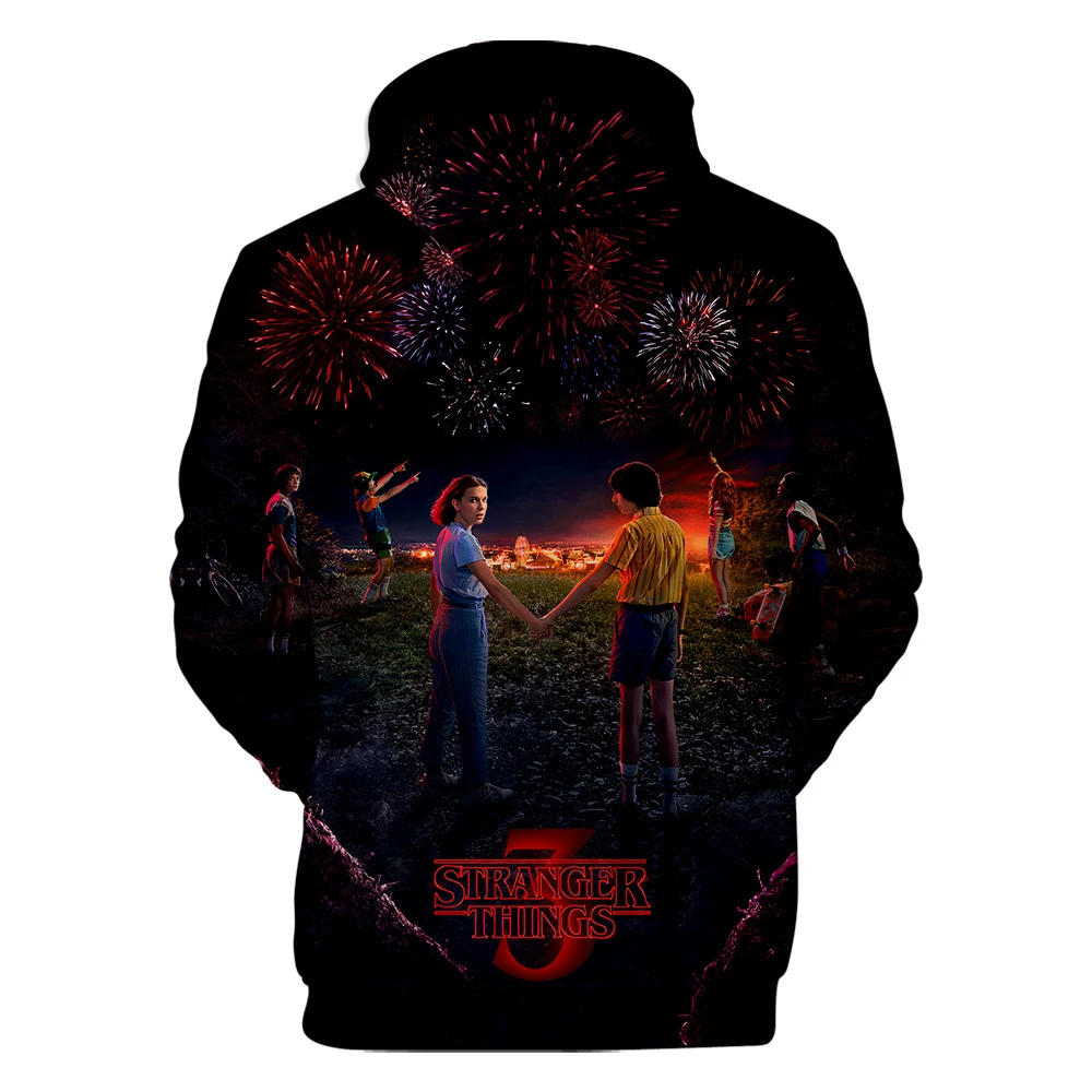Sudadera con capucha de Stranger Things para hombre prenda deportiva Sudadera con capucha de Stranger Things para hombre prenda deportiva