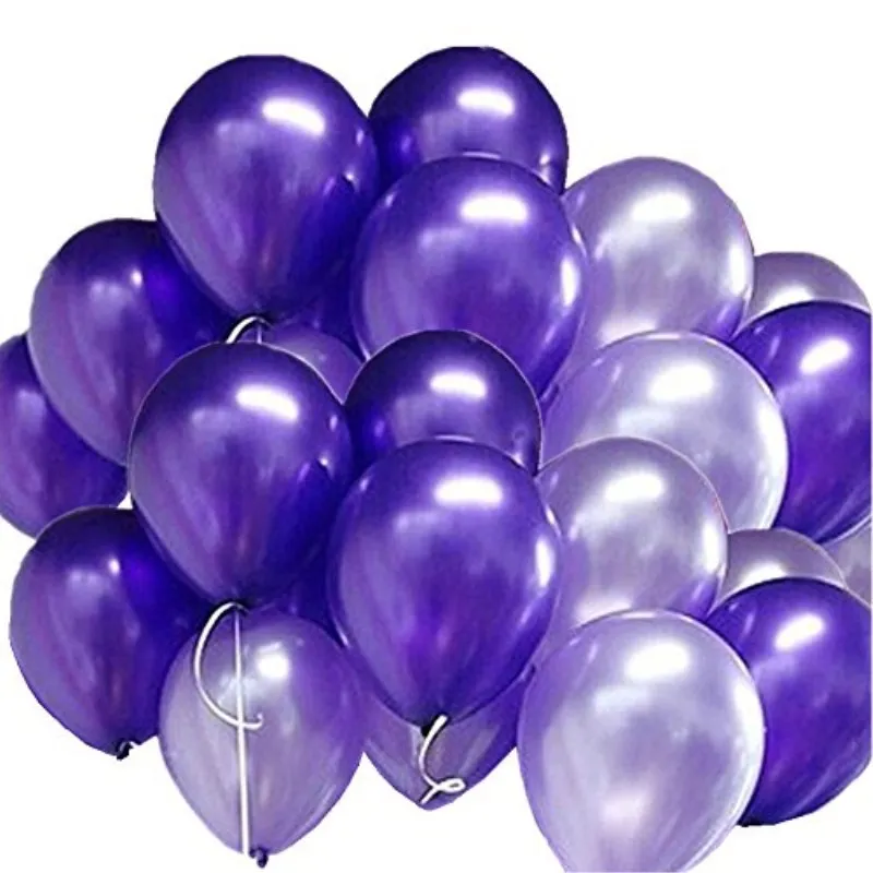 Kuchang 10 дюймов фиолетовый цвета Воздушный шар Чистый Латекс надувной Макарон шар для дома Свадебная вечеринка украшения девичник Вечерние