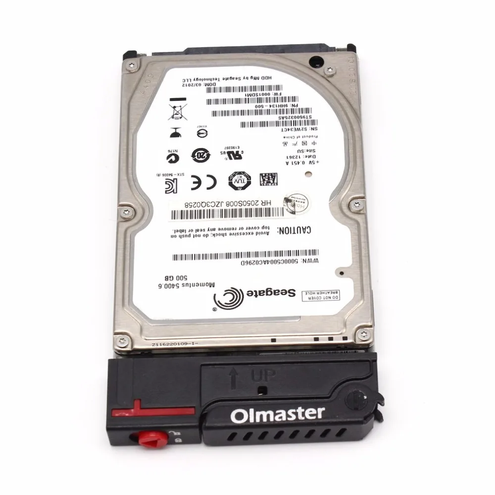 Olmaster металлический корпус HDD чехол для жесткого диска инструмент жесткий диск корпус 6 Гбит/с для 7~ 9,5 мм 2,5 дюймов SATA SSD жесткий диск