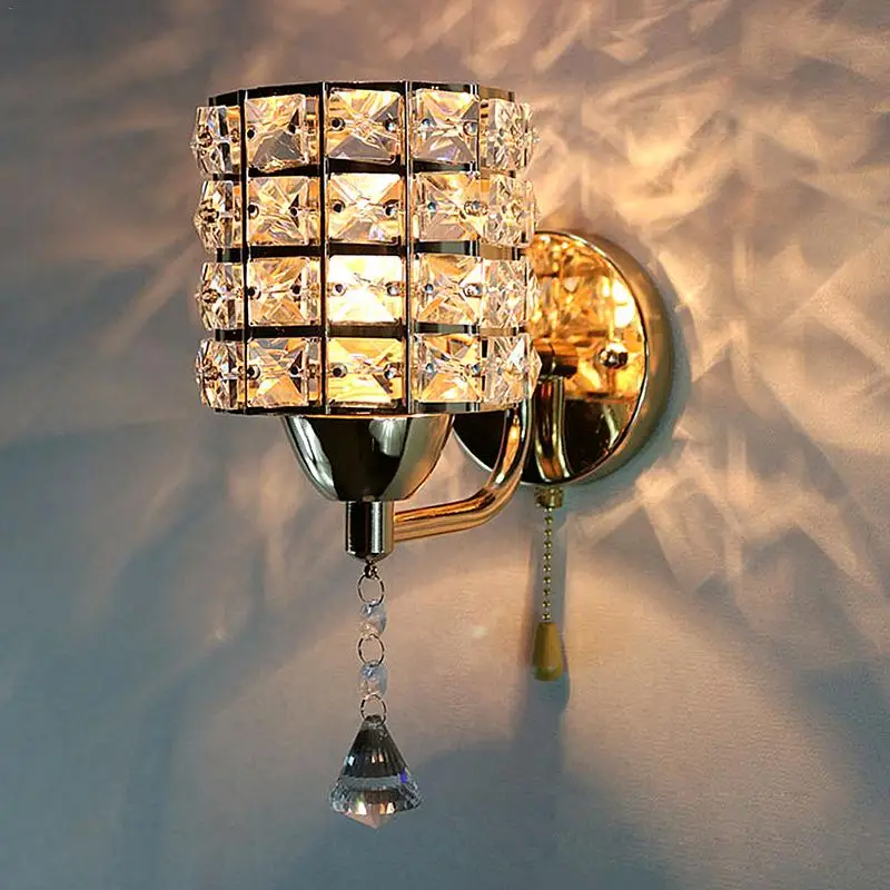 

Led fashion creative wall lamp bedside bedroom lamp wall lamp lights Modern Zipper Stainless Steel Base lighting