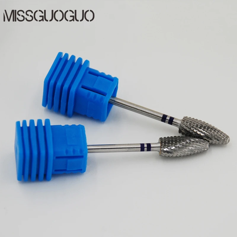 Lixa de Unhas Broca de Carboneto de Polimento ”grande Cone Forma Carbide Bit Unha Broca Elétrica Pedicure Prego 2pcs 3 – 32