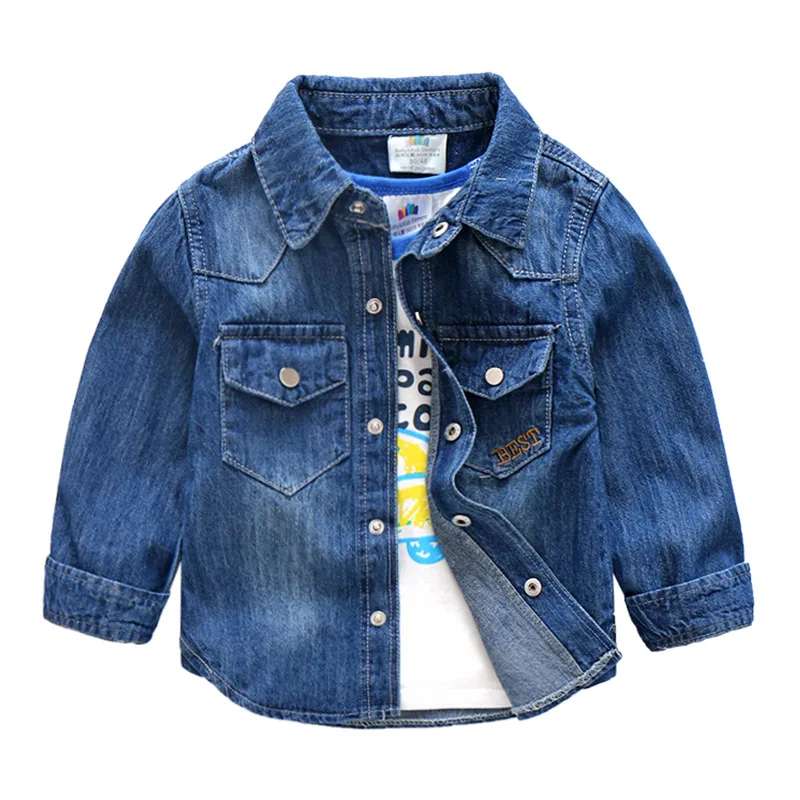 Buy Baby Denim Shirt 2018 Spring New Boys Kids Kids