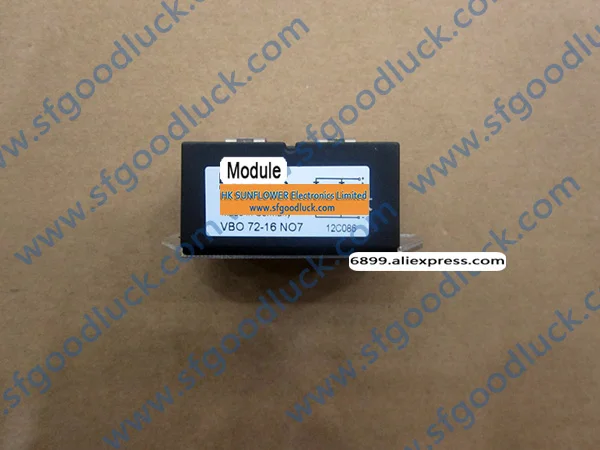 VBO72-16NO7 Single Phase Rectifier Bridge Module 1600V 72A PWS-D Weight:typ.160g