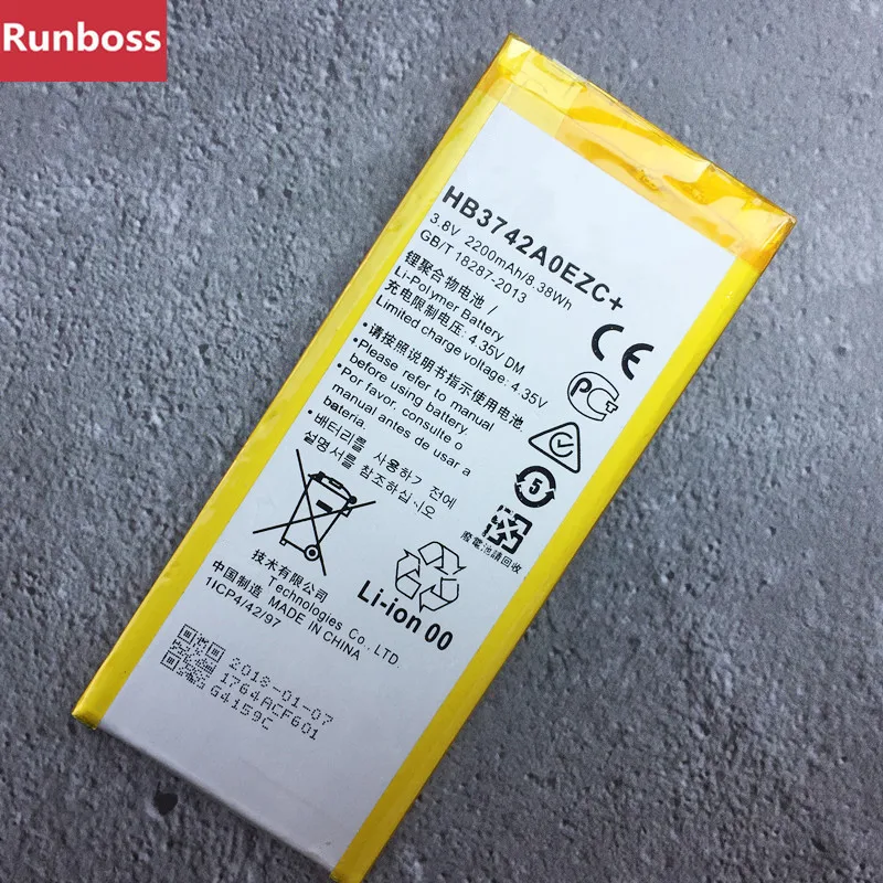 

New Original HB3742A0EZC+ 2200mAh For Huawei P8 Lite Battery