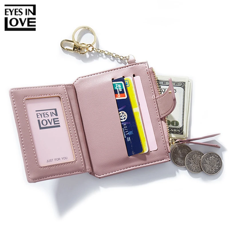 Брендовый дизайнерский женский маленький кошелек держатель для карт на молнии для монет карманная цепочка для ключей женские кошельки Carteras высокое качество