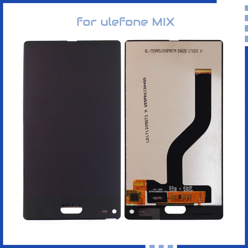 Для Ulefone MIX Полный ЖК дисплей + кодирующий преобразователь сенсорного экрана в