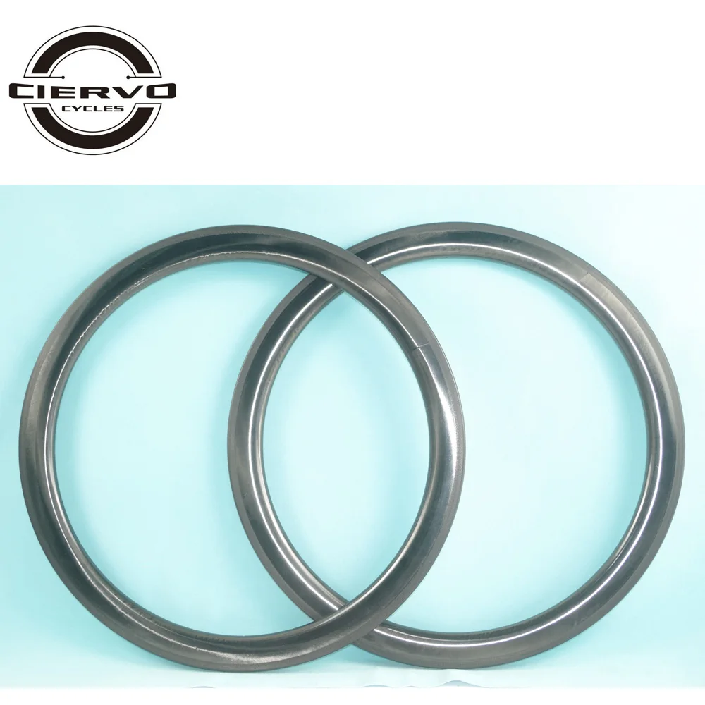 

390g 700c 45mm x 26mm tubular NO PAINT road bike carbon rims special brake surface UD weave 16 18 20 21 24 28 32 Holes