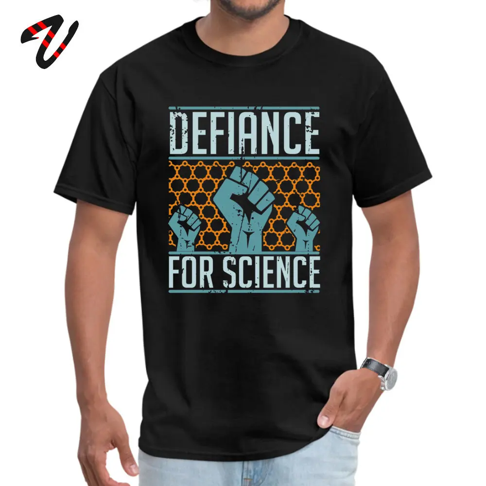 

Defiance for Science O Neck Tshirts Summer/Autumn Printing Tops Shirts Short Germany Latest Pure Anime Tee-Shirt Men