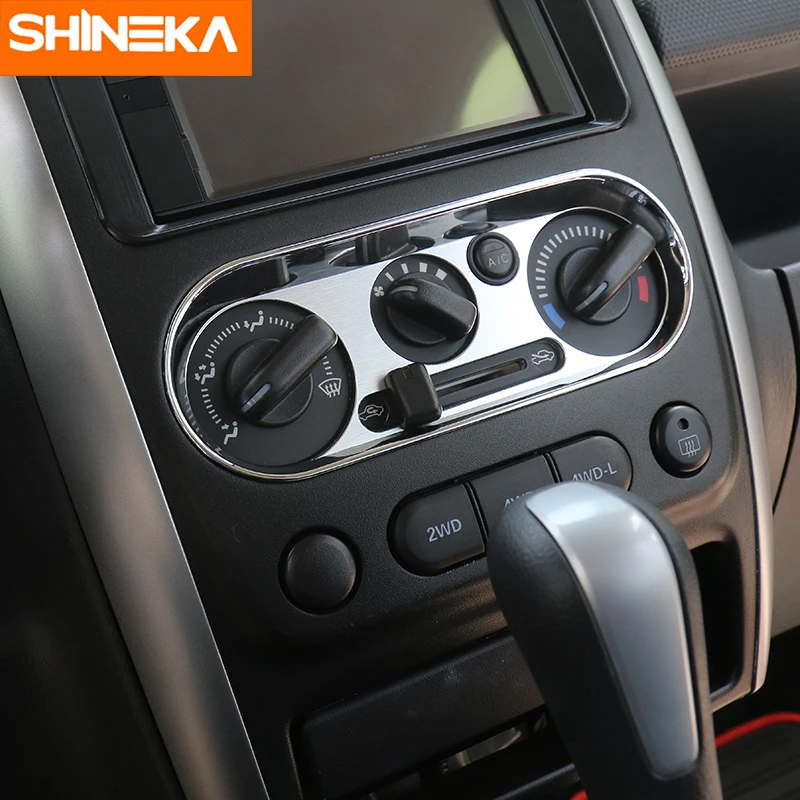 Автомобильный переключатель кондиционера SHINEKA из АБС пластика регулируемая