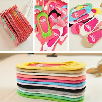

ZDL-174 Boat Sock Summer Candy Colorful Women's Short Candy Color Cute Art Socks 10pairs