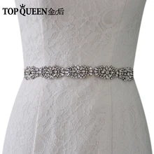 Bridal Belt Diy And Get Free Shipping On Aliexpress Topqueen S338 Brial Belts Wedding Sash Rhinestones Accented Bridal Belt Luxury Sparkling Diamond Diy