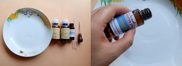 do mármore dos auxiliares 40ml da tintura do álcool de couro