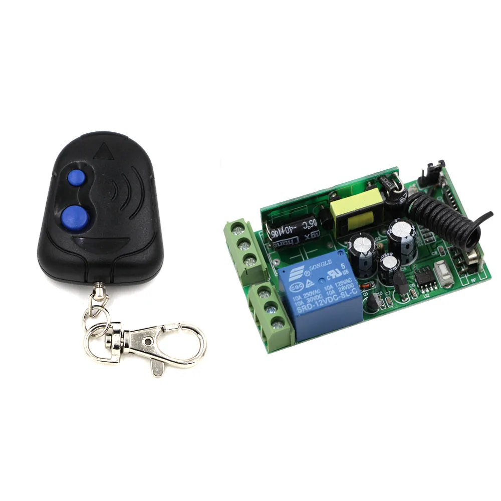 AC 85 250V 1CH Relay Wireless Remote Control Switch Radio Control