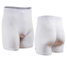 Высокое качество мужские купальники гибкие плавательные шорты мужские спандекс плавки сплошной цвет тонкие боксеры размер S-4XL