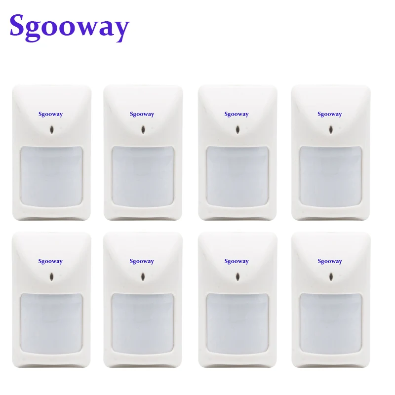 Sgooway Wired PIR sensor Wired motion detector infrared sensor for home alarm 