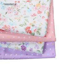 TIANXINYUE 4 шт./лот цветок сердце Хлопок Ткань Лоскутная DIY лоскутное шитье жир четверти пачка ткани Telas Tilda рукоделие