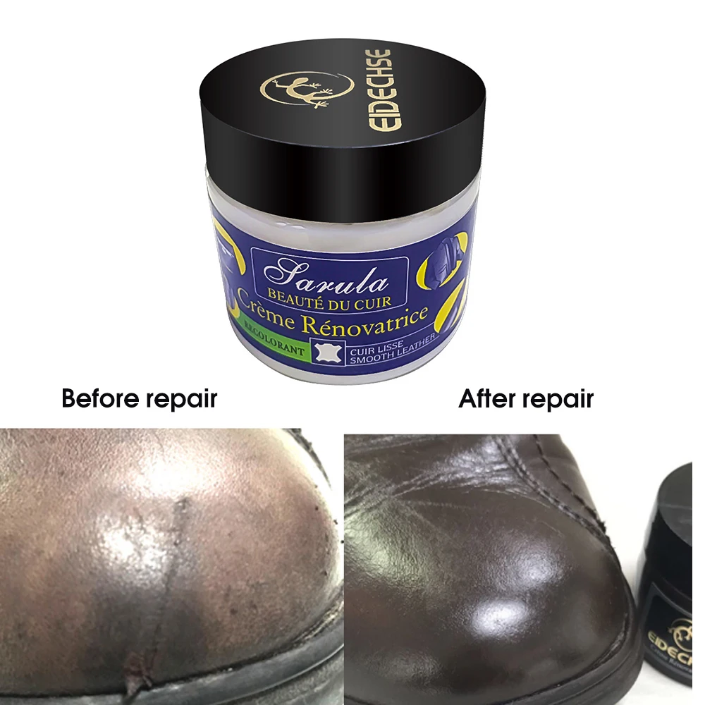 Faded Leather Cleaner Repair Kit Auto Car Seat Sofa Coats Holes Scratch Cracks Rips Liquid Refurbishing Descaling Cream