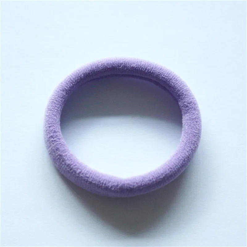 Candy Fluorescence Colored Hair Holders High Quality Rubber Bands Hair Elastics Accessories Girl Women Tie Gum