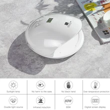 80 Вт светодиодный Сушилка для ногтей лампа для отверждения гель-лака для ногтей маникюр 30 s/60 s/99 s Авто сенсорная машина инструменты для дизайна ногтей