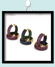 SUNSLL золото/серебро Цвет Медь круглые серьги гвоздики и ожерелья с подвесками женские модные ювелирные наборы