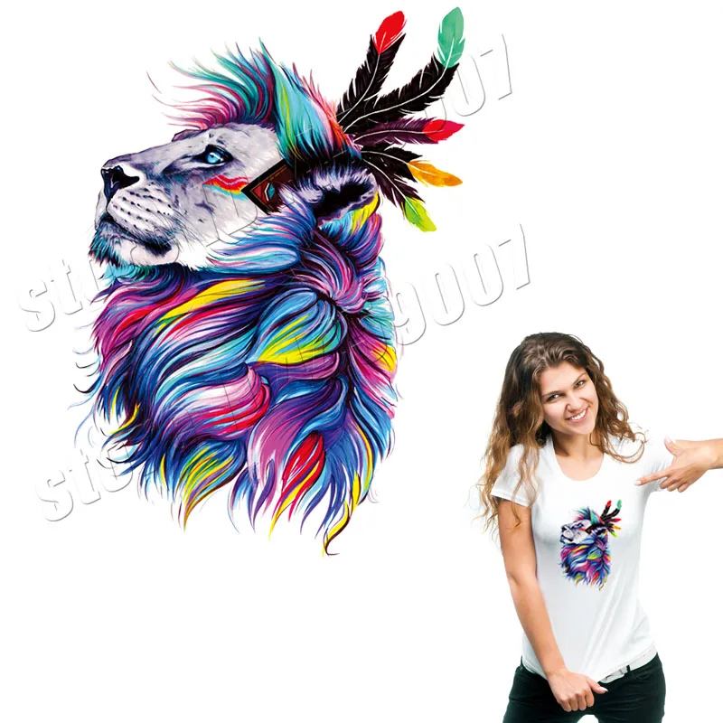 

Lino Parches Colorful 3D Iron On Household Stickers Applique On Clothes DIY Accessory Printed Patches Thermal Transfer Decor