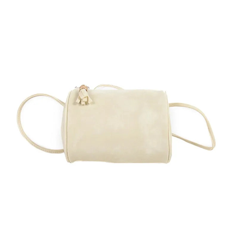 

2017 New Brand Fashion Women Soft Leather Handbag Crossbody Shoulder Messenger Cylinder Bag Female Wholesale Bolsa A8